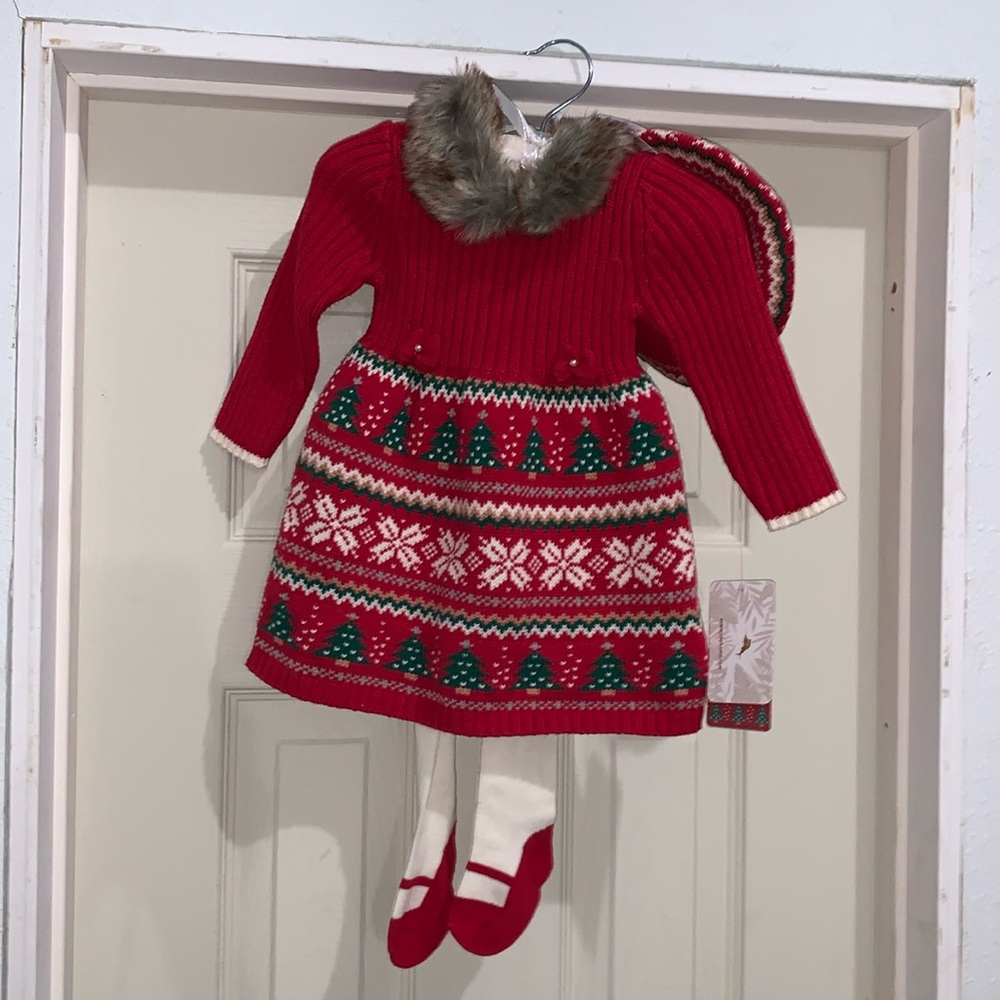 2️⃣ Tommy Bahama kids Christmas Outfit Dress 6-9 months